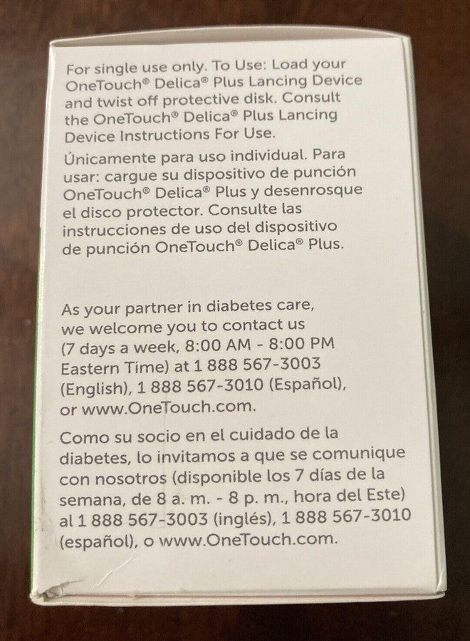 ون تاتش قلم وخز ون تاتش ديليكا 30G (100 قلم) - Image 3